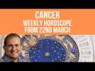Cancer Weekly Horoscope from 22nd March 2021