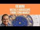 Gemini Weekly Horoscope from 22nd March 2021