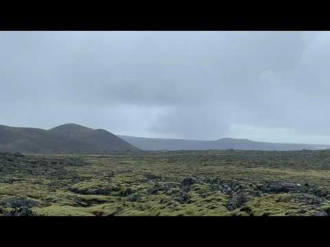 Images of a long-dormant Icelandic volcano that erupted near capital Reykjavik
