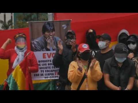 Thousands of Bolivians march in support of gov't