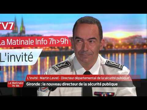 La Matinale | L'invité | Martin Levrel, directeur départemental de la sécurité publique