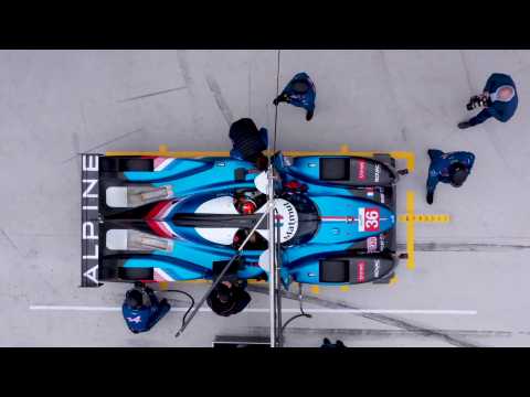 2021 Alpine A480 - Test Sessions on the Motorland circuit - Test track