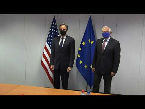 US Secretary of State Blinken meets EU diplomacy chief Borrell