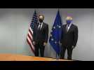 US Secretary of State Blinken meets EU diplomacy chief Borrell - Label : AFPTV - First images - Category : News