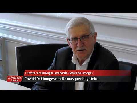 La Matinale | L'invité | Émile Roger Lombertie, maire de Limoges