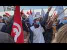 Tunisian engineers protest after government refusal to increase their salary