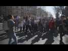 Teachers protest in Paris against new education bill