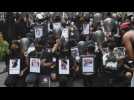 Protesters in Myanmar march to honor coup victims