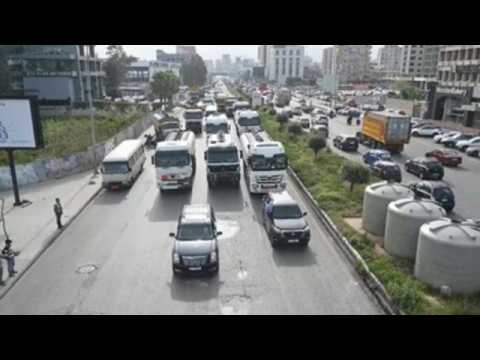 Lorry, bus drivers strike in Beirut over rising costs
