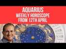 Aquarius Weekly Horoscope from 12th April 2021