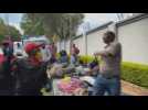 Eviction of families who were occupying a property in one of the richest areas of Johannesburg