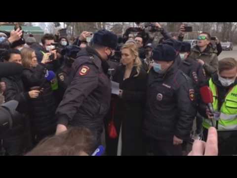 Navalny collaborator Dr Anastasia Vasilyeva arrested in protest