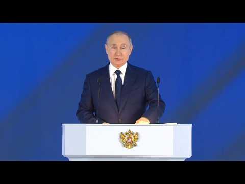 Vladimir Putin begins his annual state of the nation address