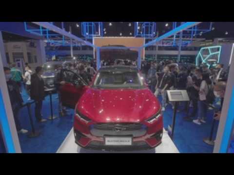 First day of the Auto Shanghai 2021 motor show