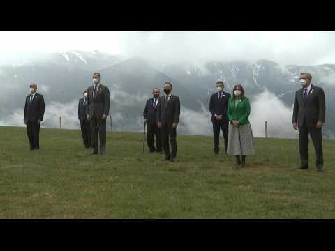 Ibero-American leaders pose for family photo at Andorra summit