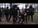 Police arrest pro-Navalny protesters in St Petersburg