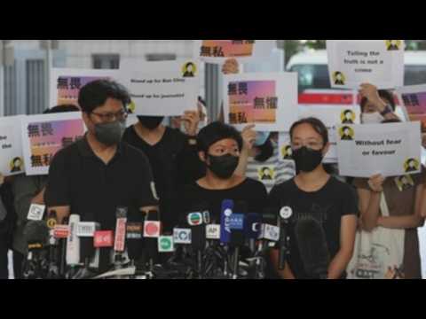 Hong Kong journalist convicted for protest-related reporting