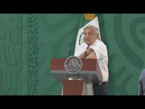 Lopez Obrador says the COVID-19 vaccine doesn't hurt and is safe