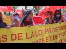 Sex workers protest in Paris on anniversary of prostitution law