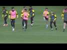 Borussia Dortmund gets ready for duel against Manchester City