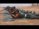 Female soldiers of Indian Army undergo military training