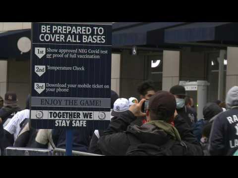 Baseball fans return to Yankee Stadium as pandemic restrictions ease