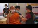 Thai monks receive AstraZeneca's COVID-19 vaccines