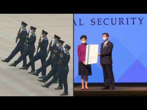 Push for patriotism as Hong Kong marks 'national security day'