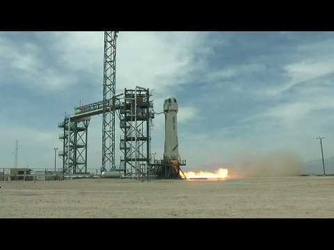 Blue Origin conducts test launch in Texas