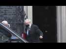 Boris Johnson heads to parliament