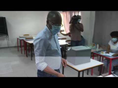 Cape Verde Prime Minister casts vote in parliamentary elections