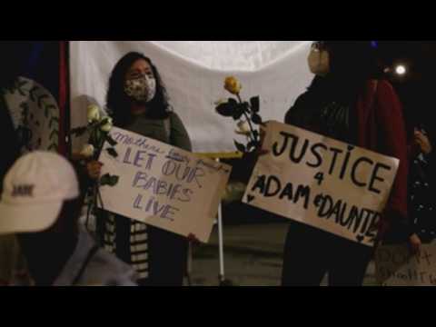 Vigil held in Los Angeles for Adam Toledo, Daunte Wright