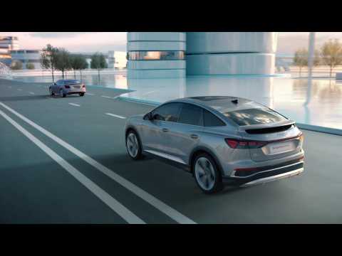 Audi Q4 e-tron – Augmented Reality Head-Up-Display Animation