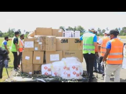 Aid supplies for floods victims, COVID-19 treatments from New Zealand arrive in Dili