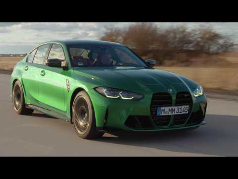 The all-new BMW M3 Competition Sedan Track driving