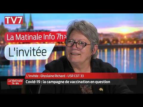 La Matinale | L'invitée | Ghyslaine Richard, secrétaire générale de l'USR CGT 33