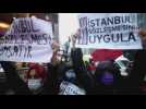Protest against Erdogan's decision to withdraw Turkey from the Istanbul Convention