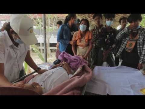 Family mourns over death of young protester killed during anti-coup protest in Myanmar
