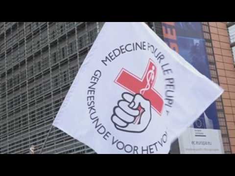 Organizations demand in Brussels the lifting of patents for Covid-19 vaccine