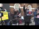 Burmese ambassador leads London protest against military