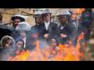 Jerusalem's Ultra-Orthodox Jews celebrate Passover