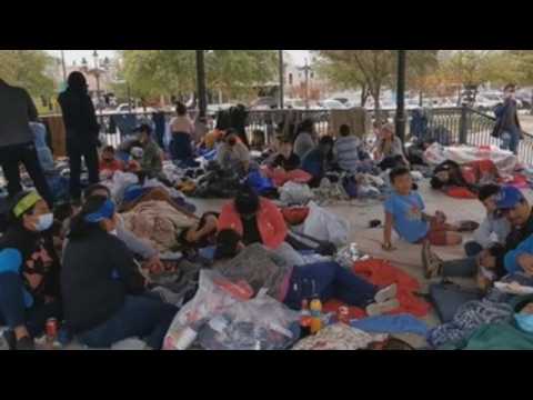 Migrants deported from US live on the streets of Reynosa, Mexico
