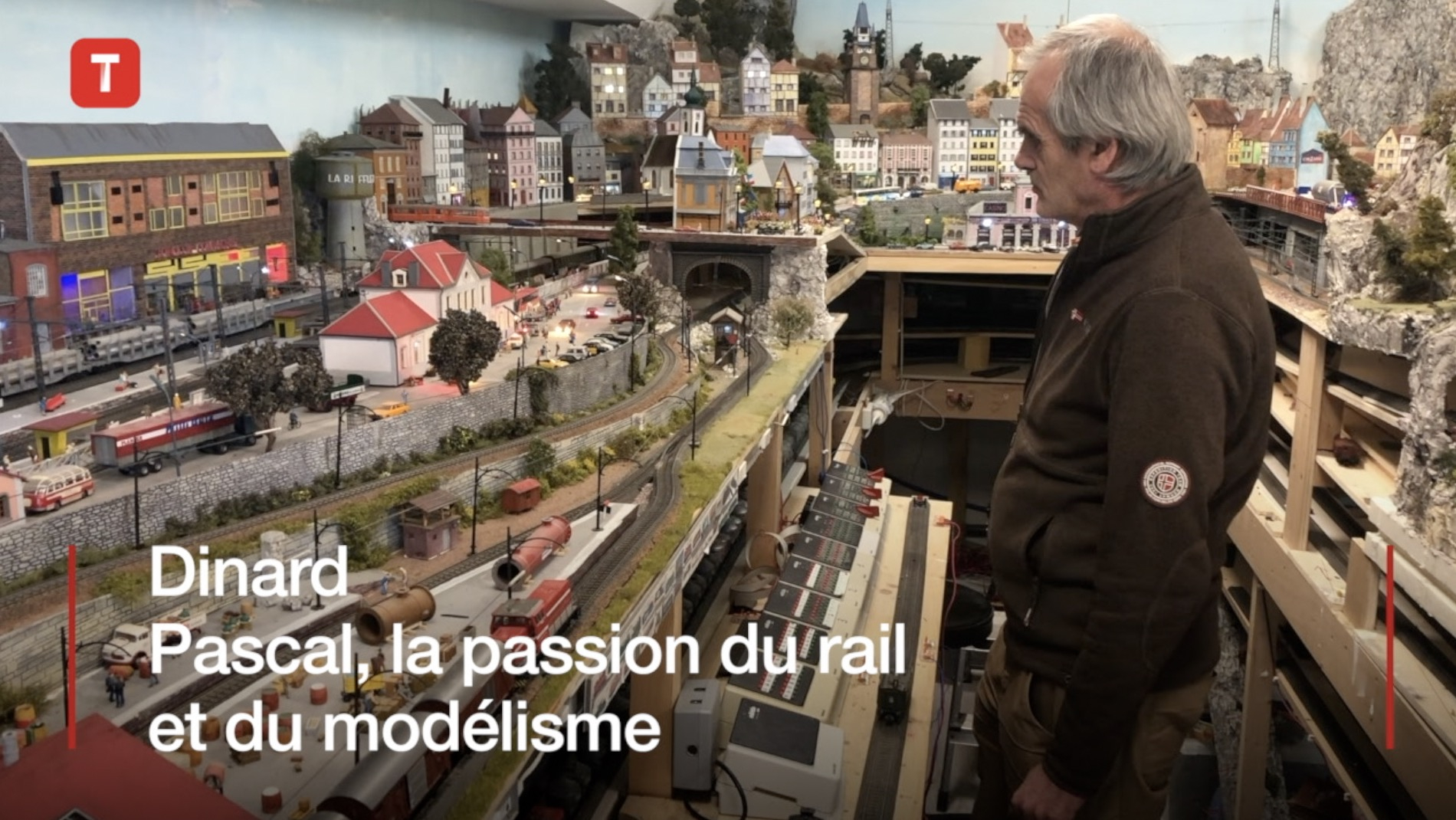 Dinard. Pascal, la passion du rail et du modélisme (Le Télégramme)