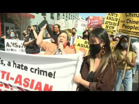 New Yorkers march against anti-Asian violence