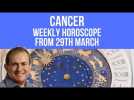 Cancer Weekly Horoscope from 29th March 2021