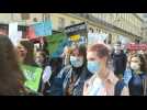 Protestors in Paris march for a 'real climate law'