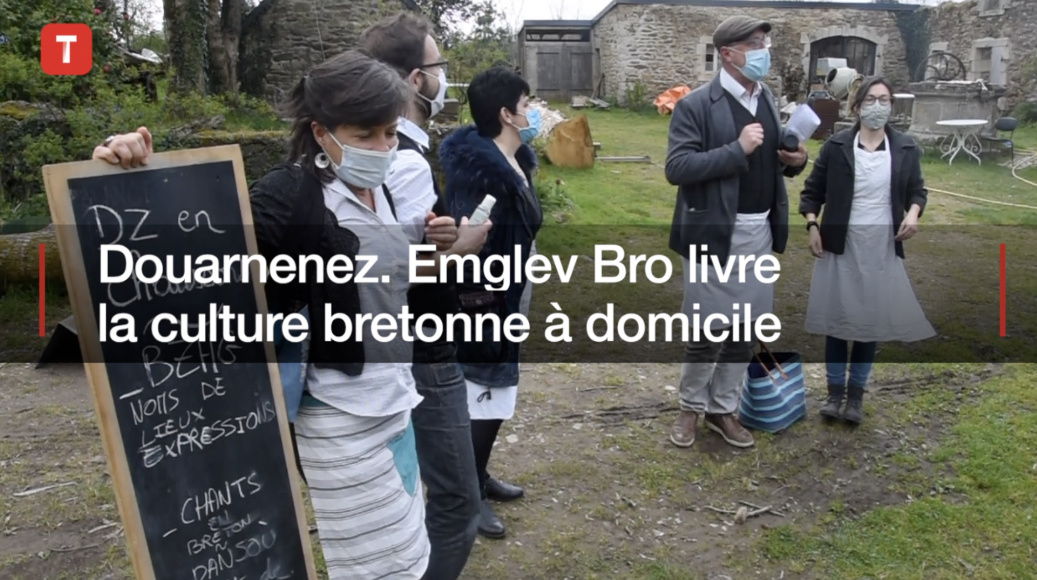 Douarnenez. Emglev Bro livre la culture bretonne à domicile (Le Télégramme)