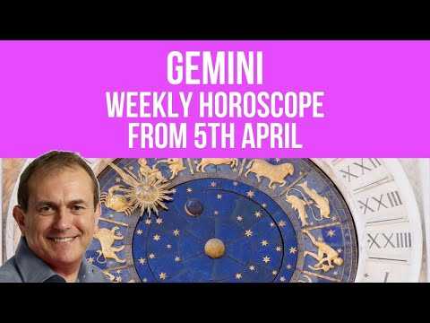 Gemini Weekly Horoscope from 5th April 2021