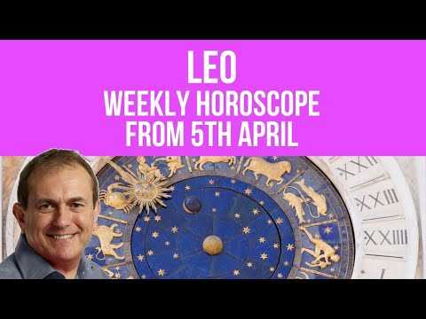Leo Weekly Horoscope from 5th April 2021
