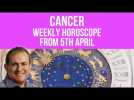 Cancer Weekly Horoscope from 5th April 2021